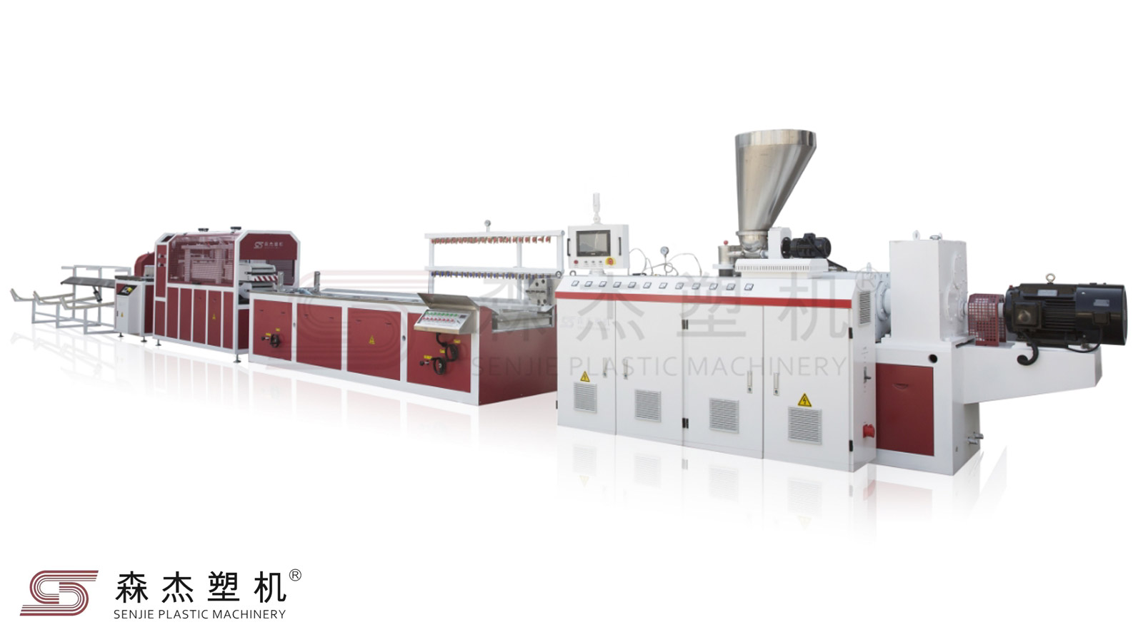 PVC護(hù)欄板生產(chǎn)線(xiàn)